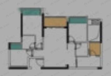 长嘉汇3室2厅2卫户型图