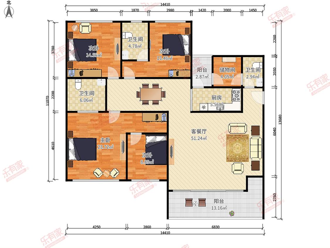 整租·特发和平里(二期)