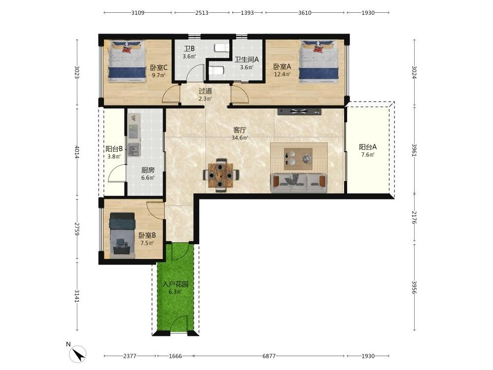 整租·利泽海月