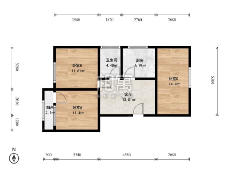 合租·大山子(南里)