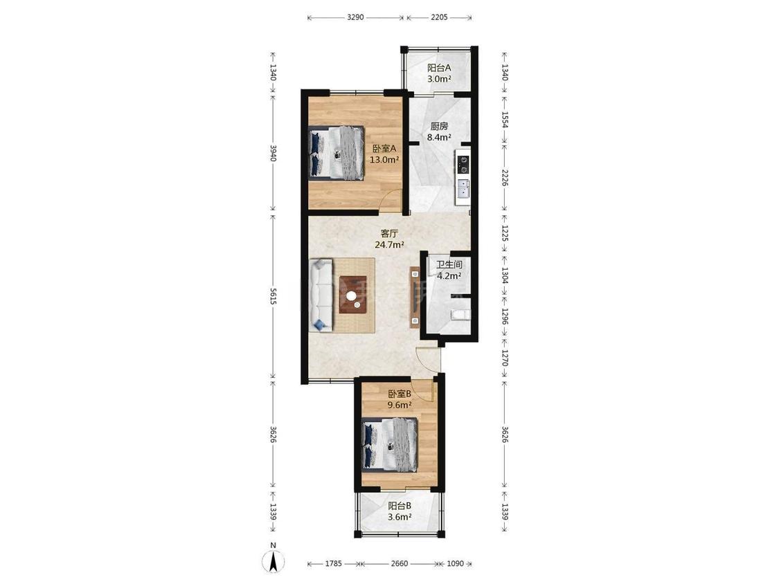 整租·拱辰北大街甲11小区