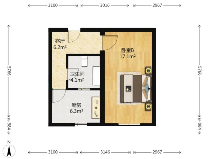 整租·增光路21号院