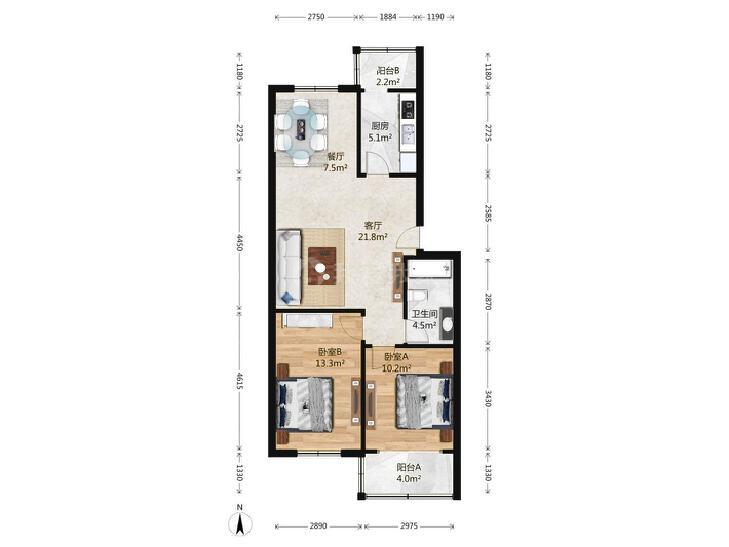 整租·门头馨村(北二区)