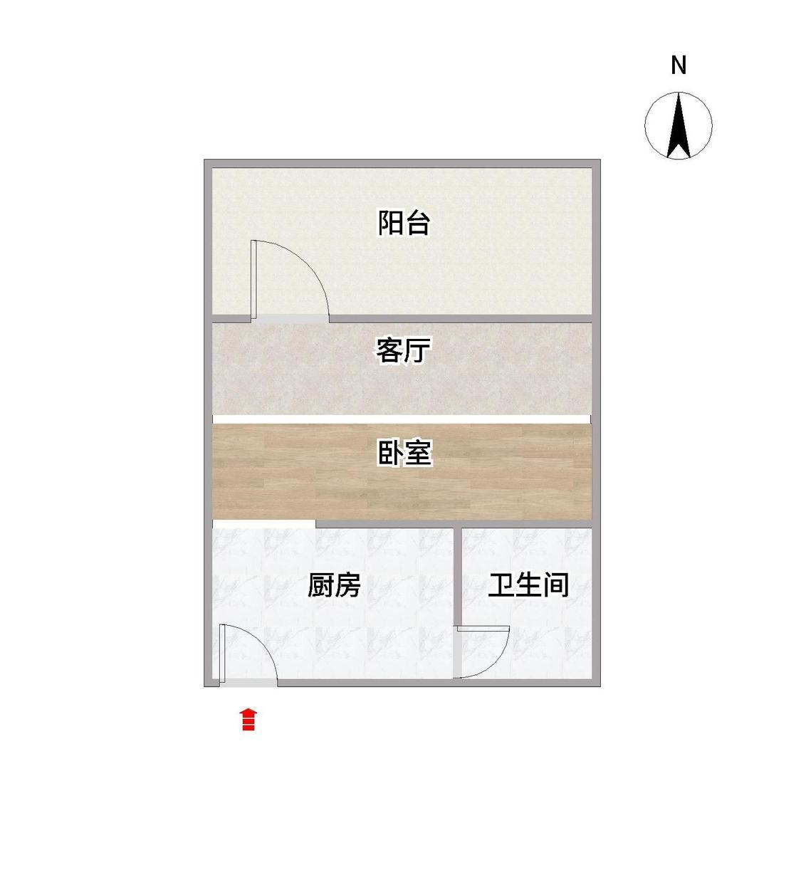 整租·双山小区(南区）