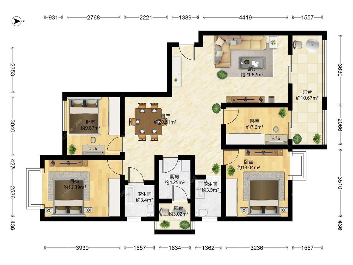 整租·吉大御景山