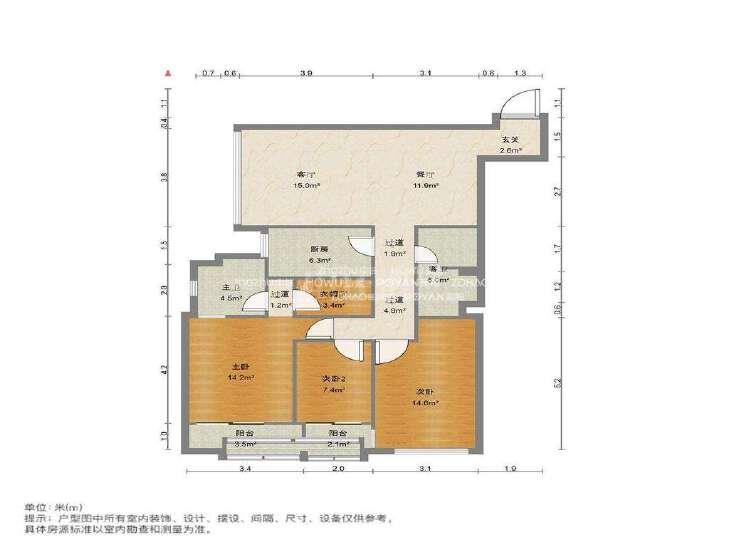 整租·阳光100国际新城(T区)
