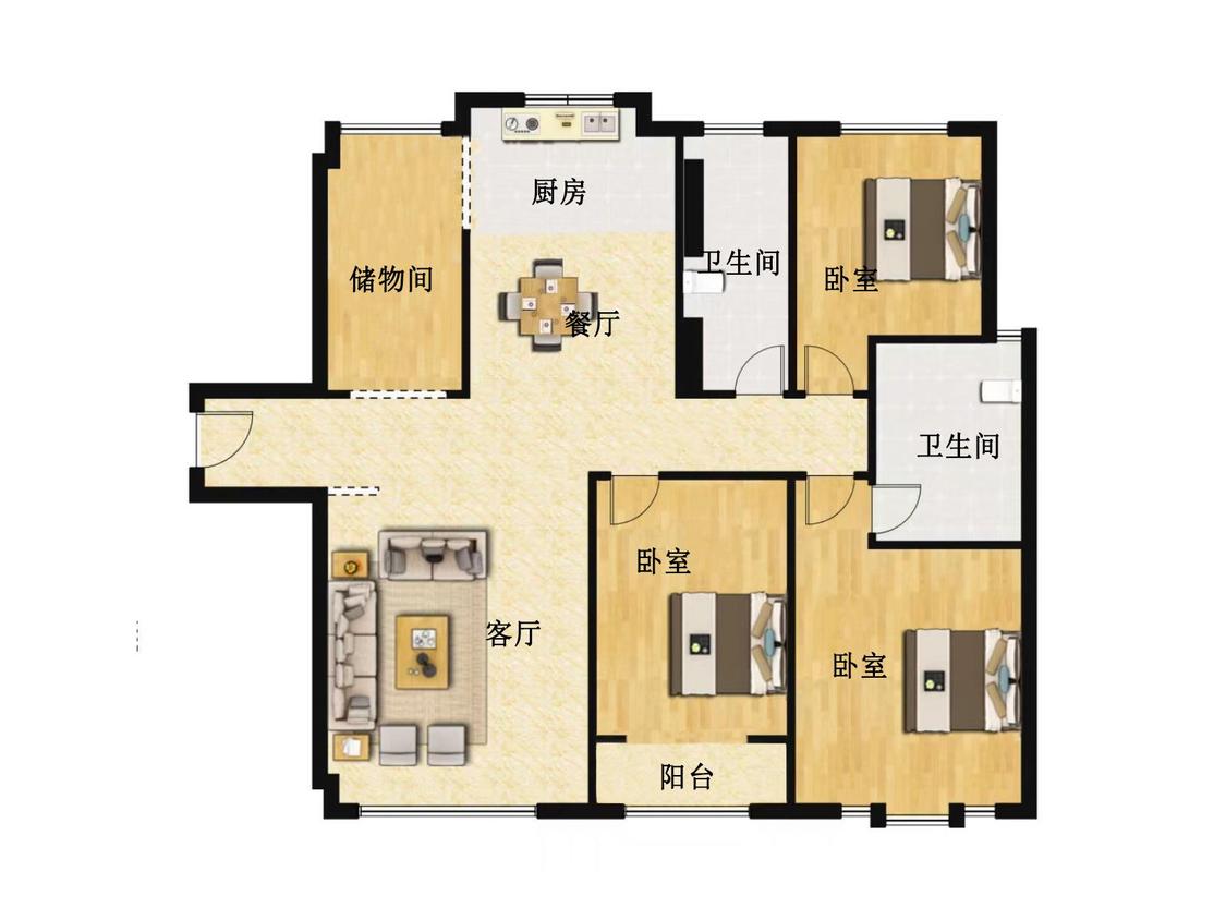整租·弘辉首馥