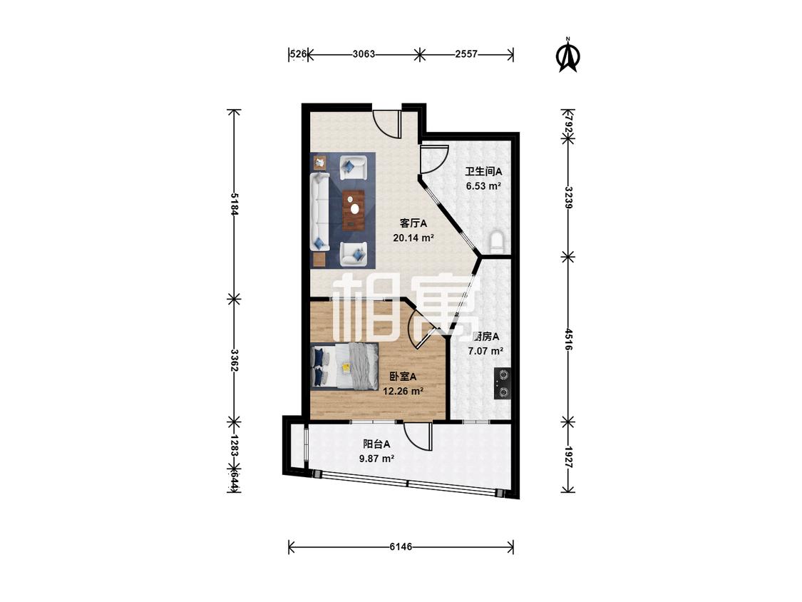 整租·耀江文鼎苑