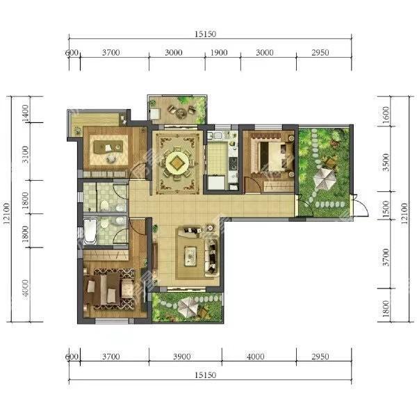 整租·北大资源颐和1898