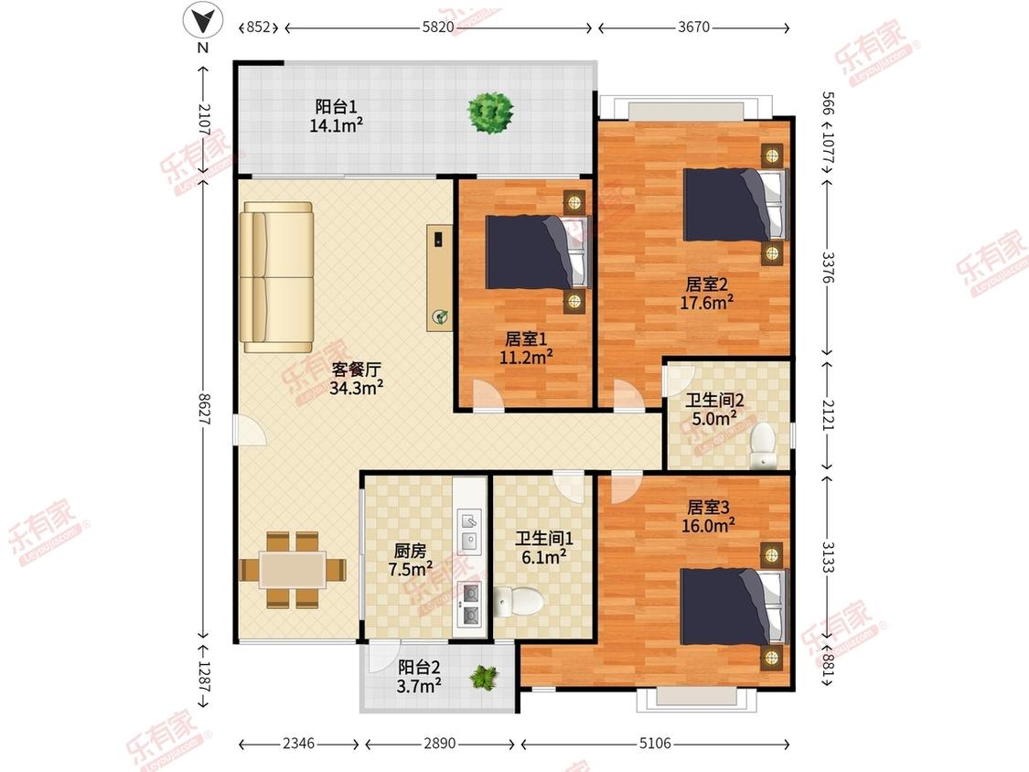 整租·骏景湾豪庭(蓬江)