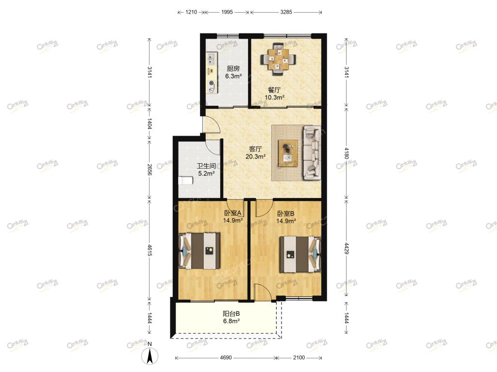 整租·横河南新村
