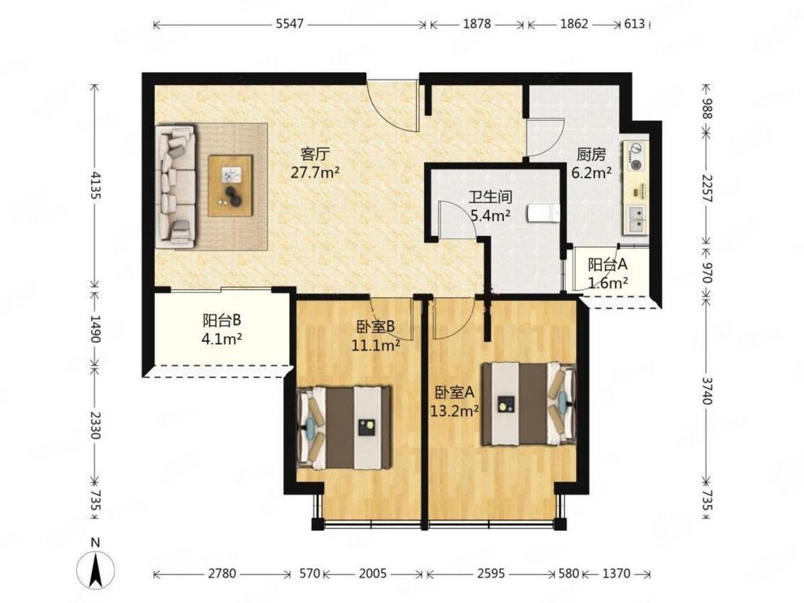 整租·晶耀名邸(二期)