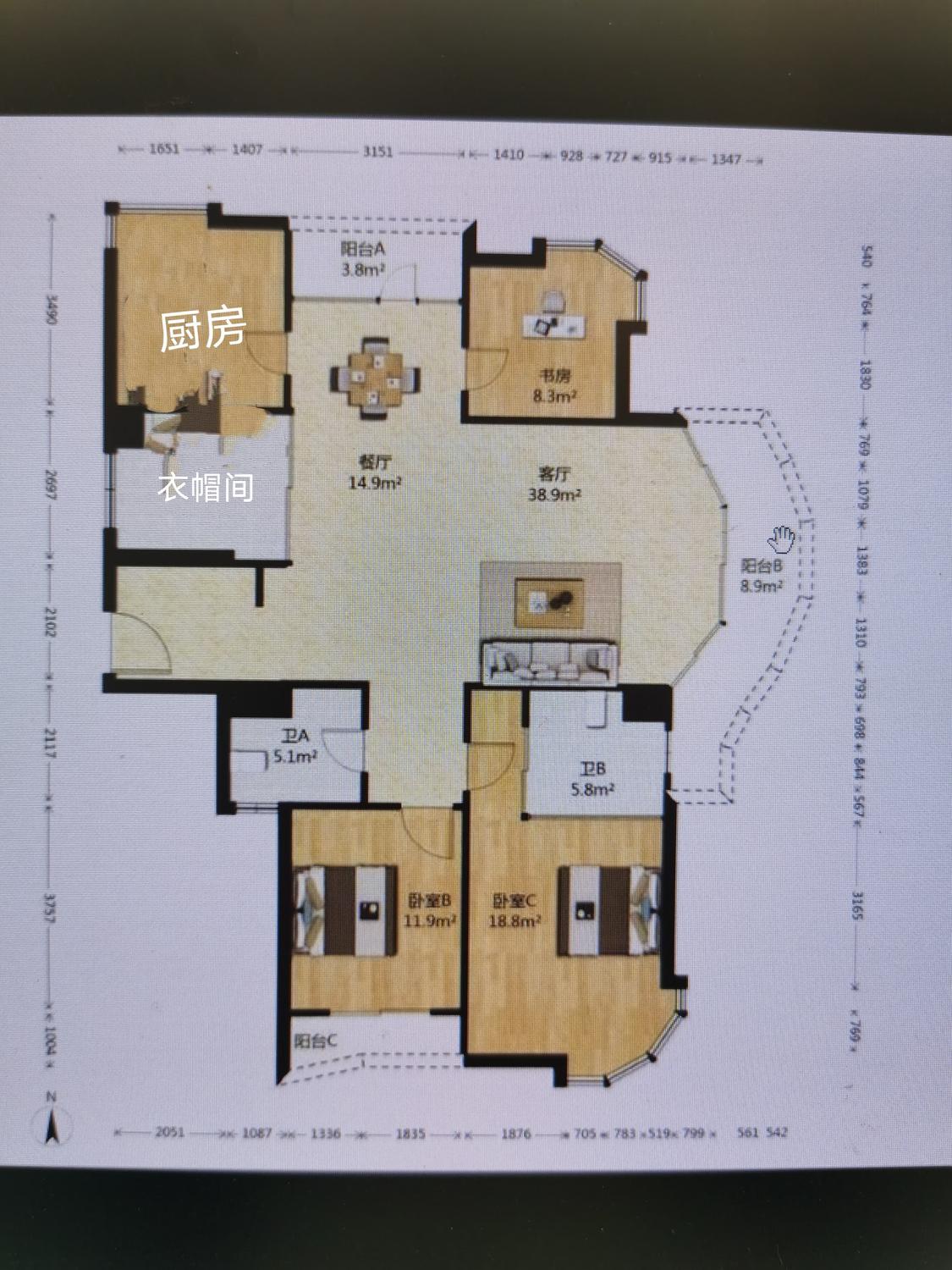 整租·皇冠花园(一期)