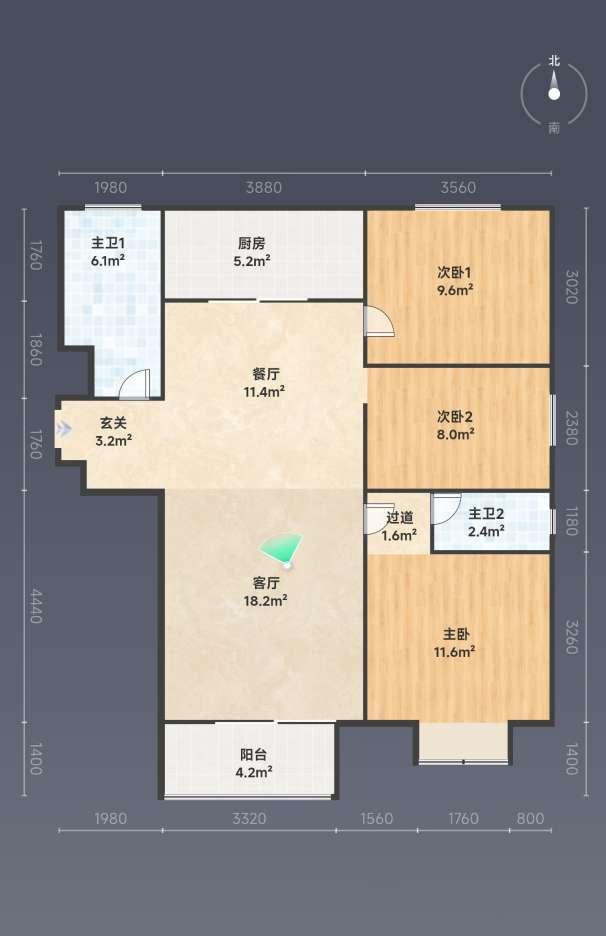 整租·金色雅园