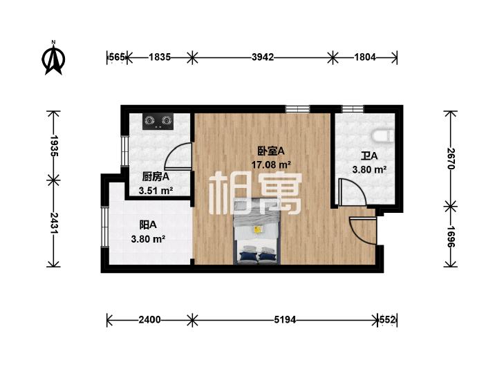 整租·双泉嘉苑
