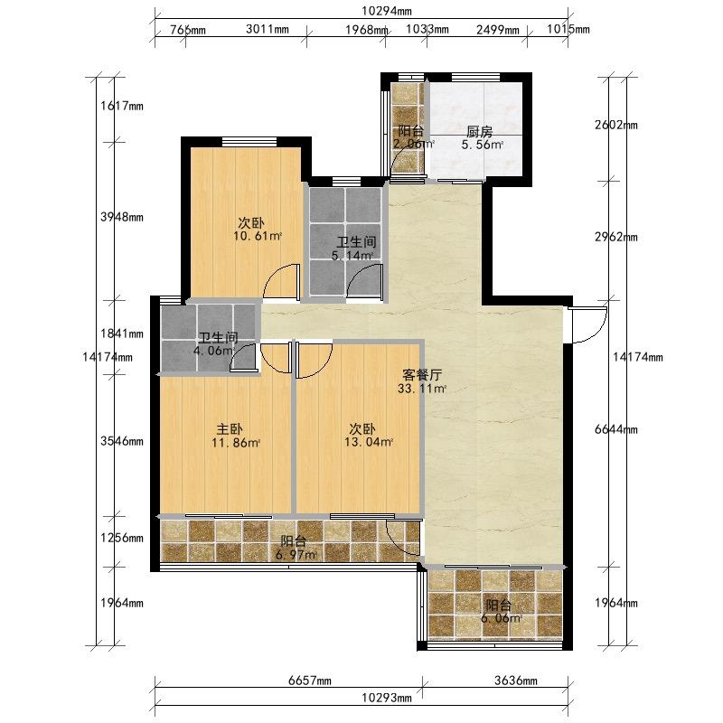 整租·聚贤煌都