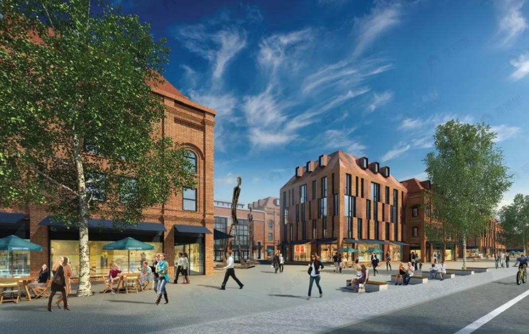 义乌欧洲风情商业街效果图