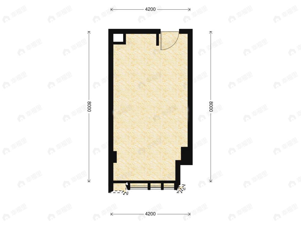 汉阳城二期云顶2室2厅2卫户型图