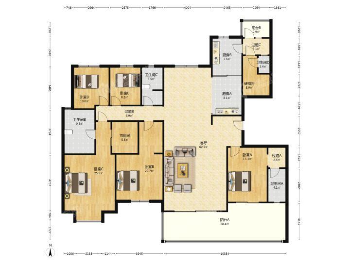 整租·碧桂园翡翠台