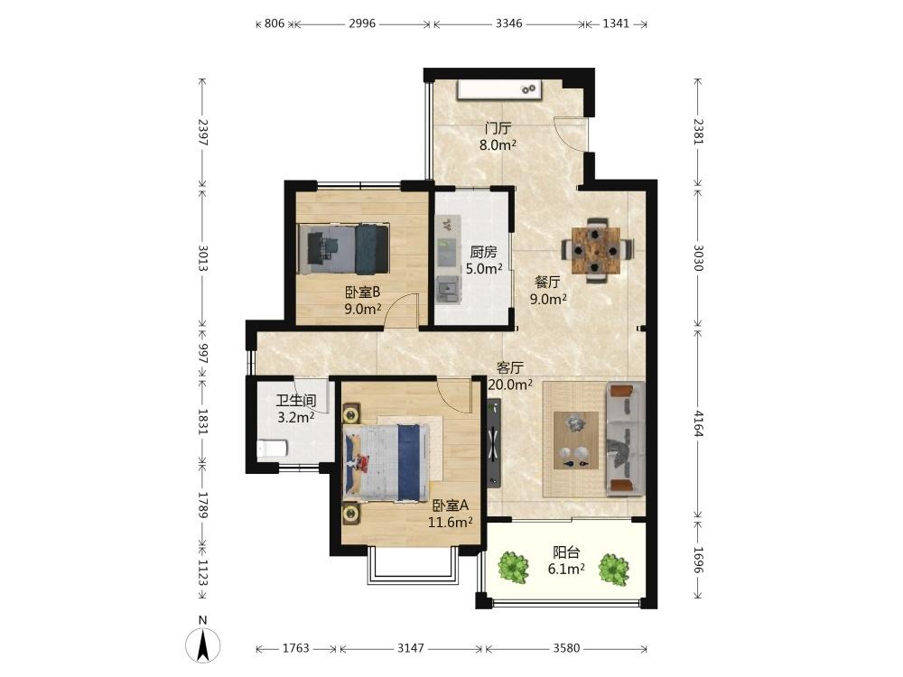 整租·海秀花园