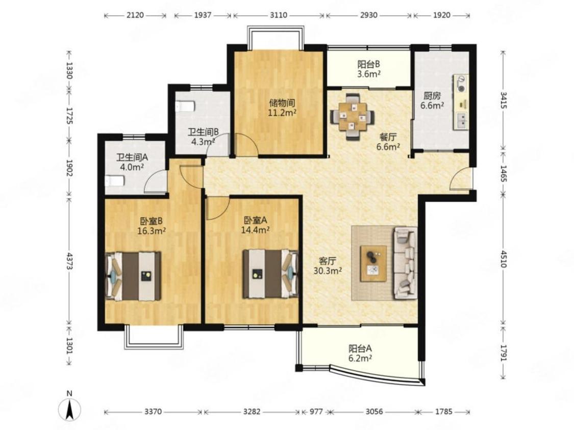 整租·仕嘉名苑