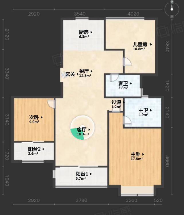 整租·保利印江南(三期)