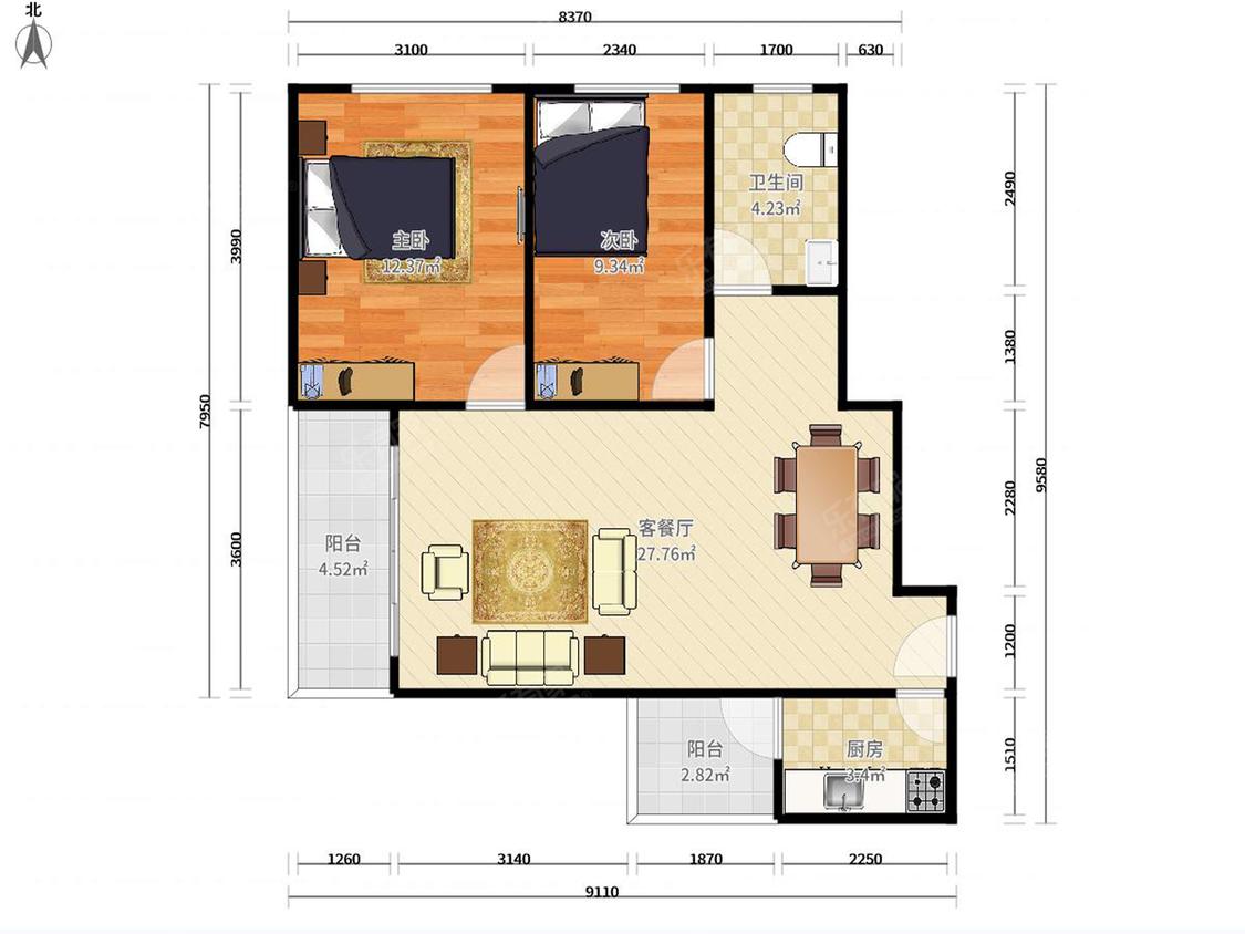 整租·燕晗山苑