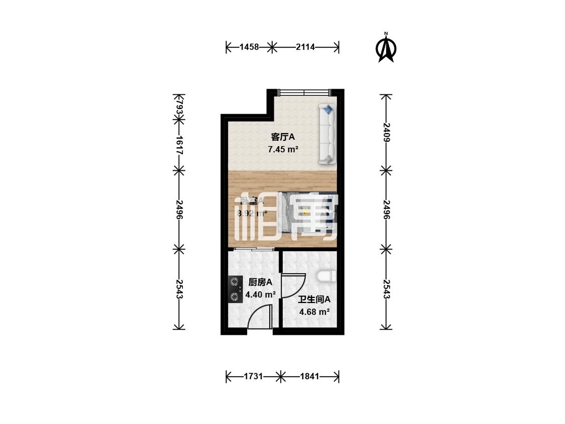 整租·南北盛德国际