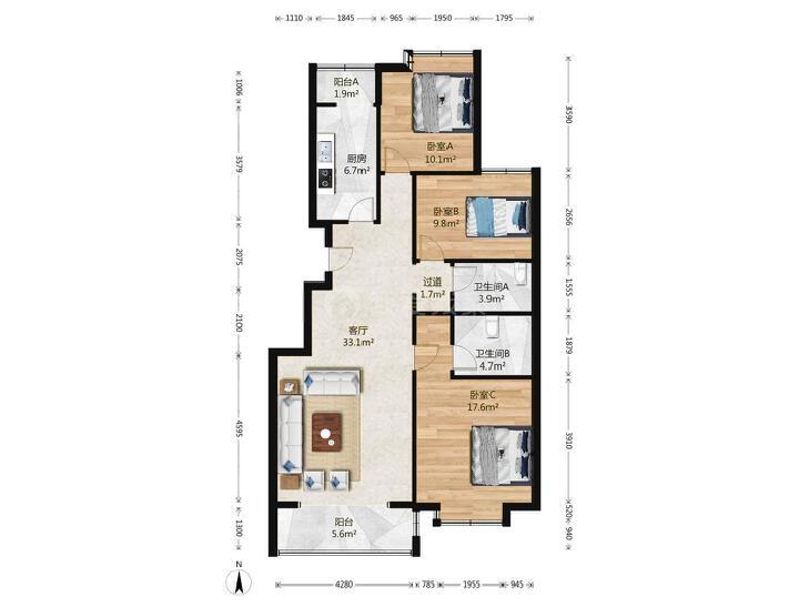 整租·首科花园