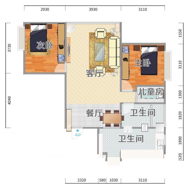 整租·恒荣半岛