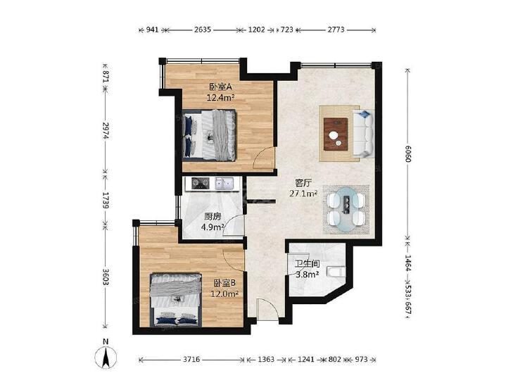 整租·珠江骏景(中区)