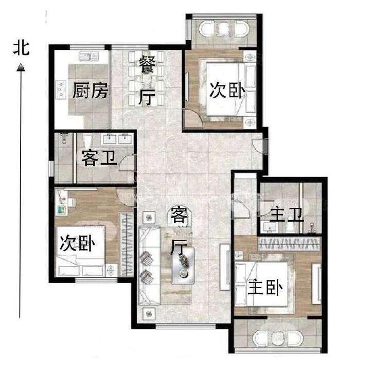 整租·中润世纪城