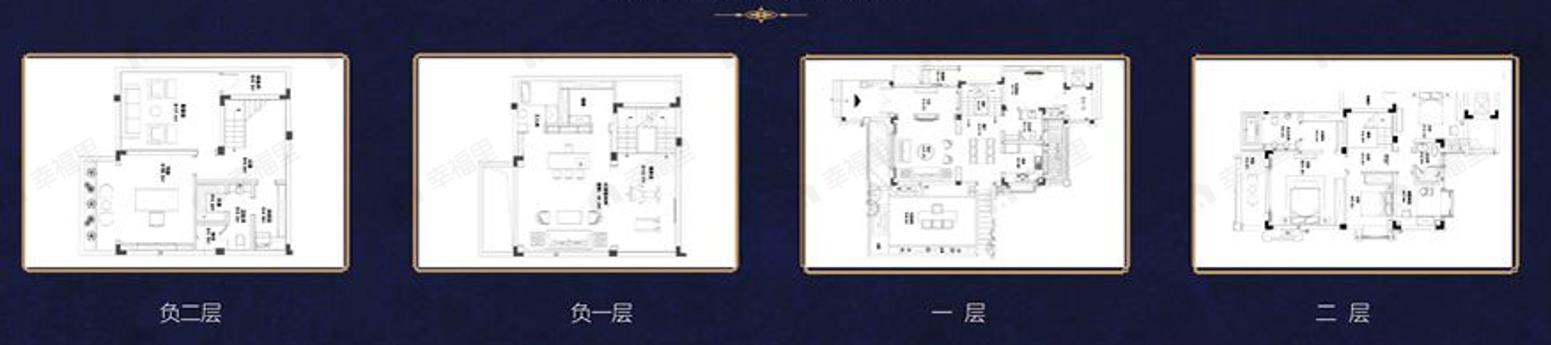 5室3厅7卫建面190平户型图
