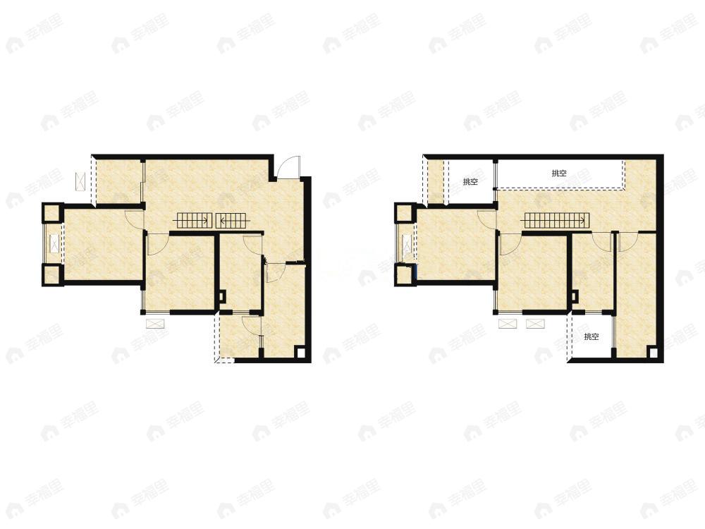 恒大麓山湖4室2厅2卫户型图