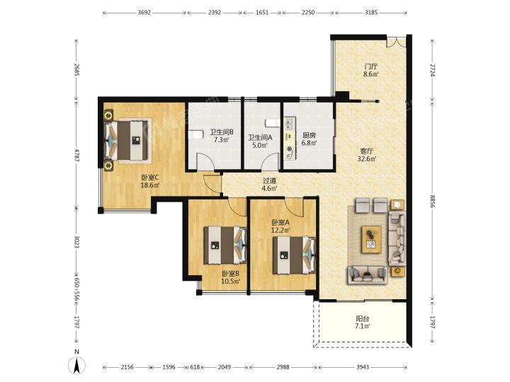 整租·兰亭国际名园