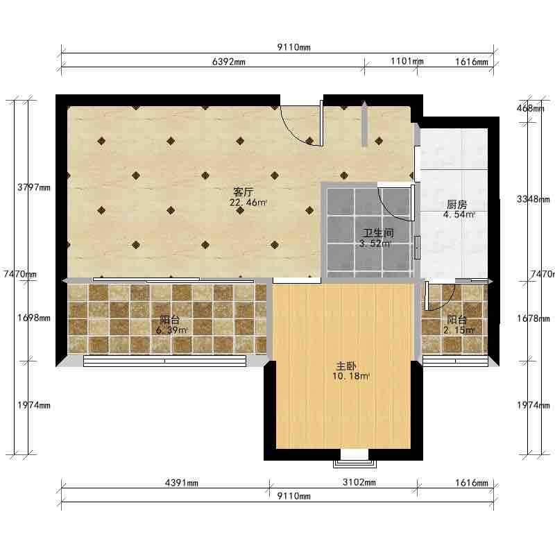 整租·中冶尚园