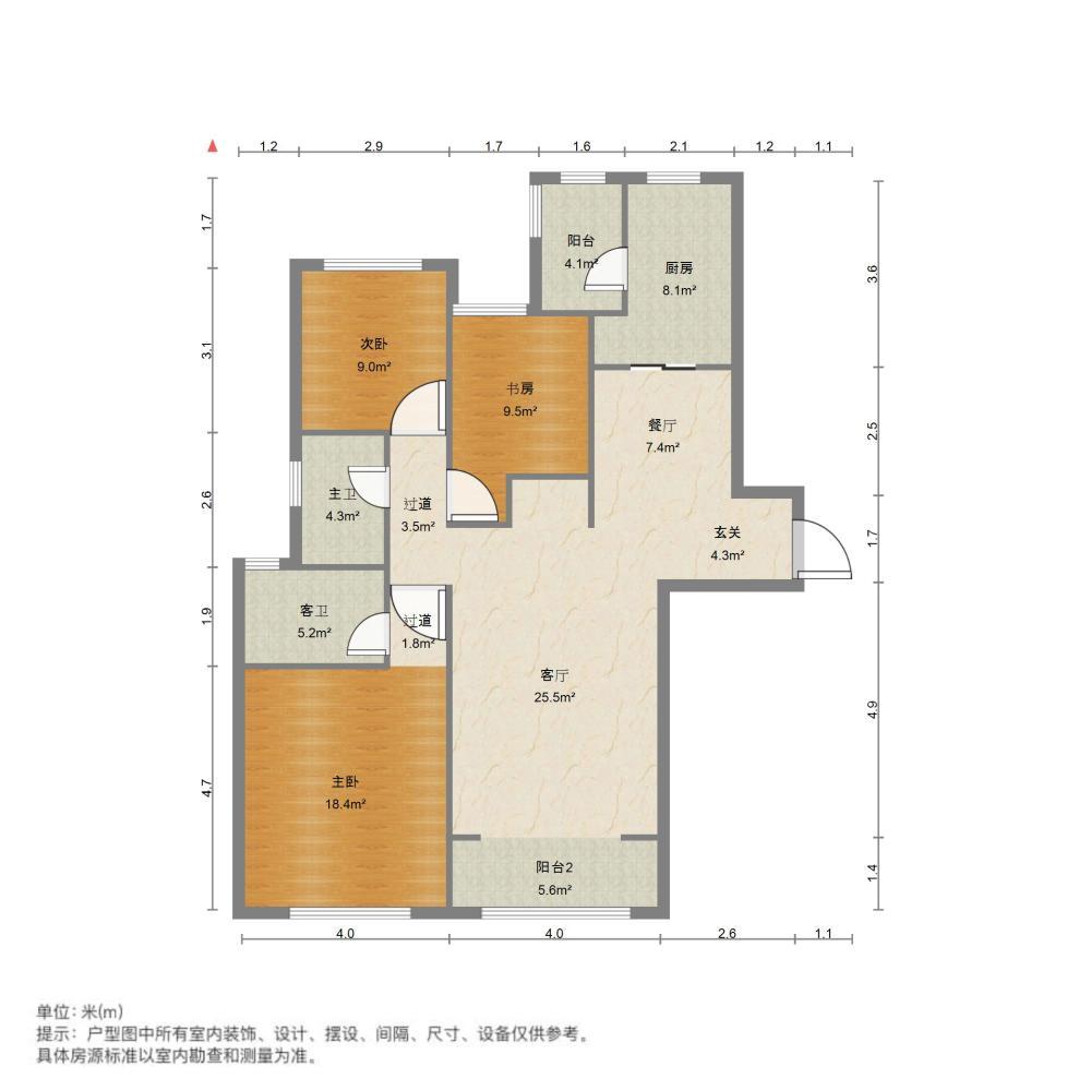 整租·仁恒湖滨城