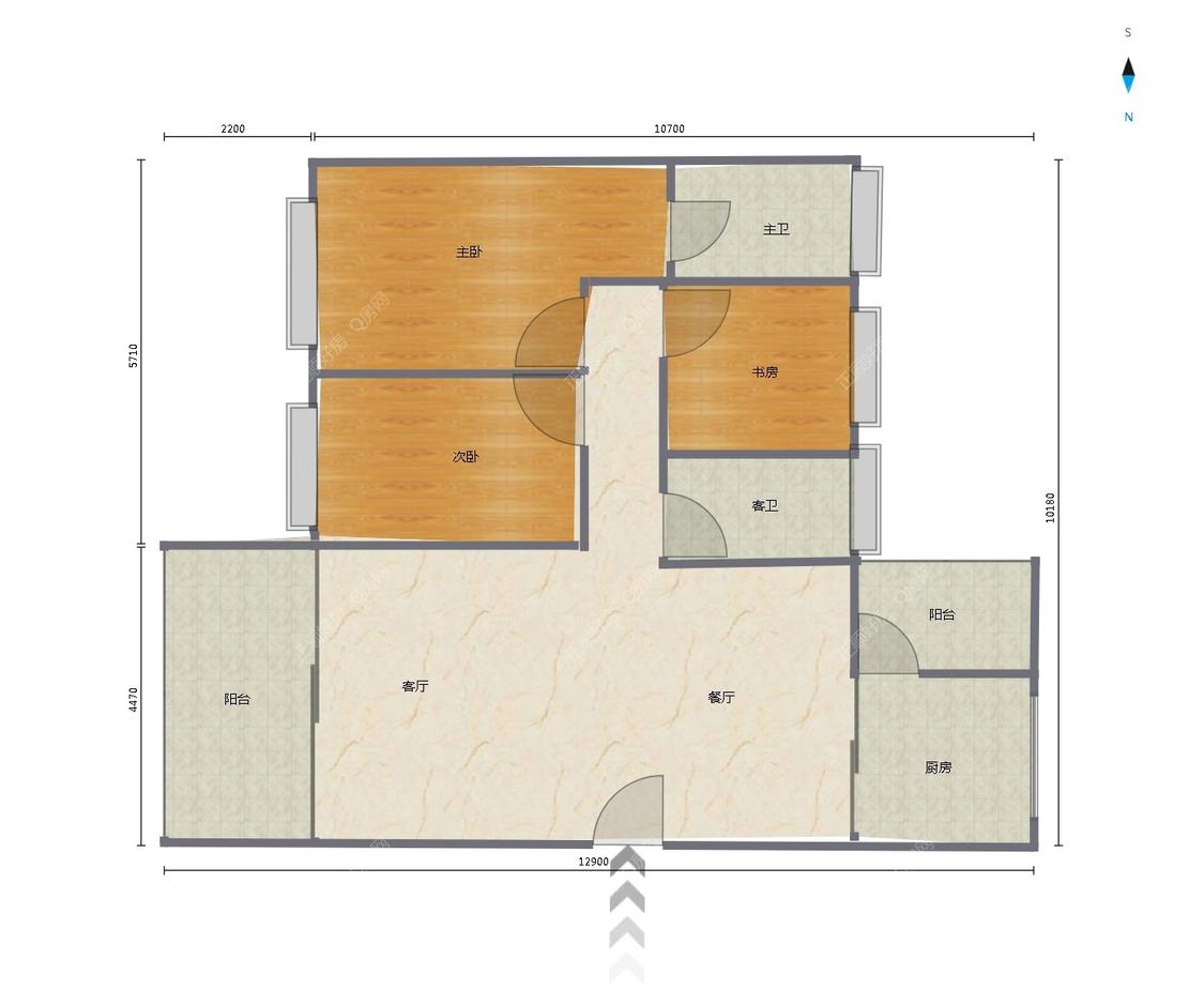 整租·中海左岸岚庭
