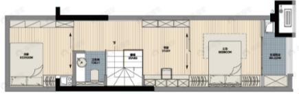 碧桂园泰富城3室2厅2卫户型图