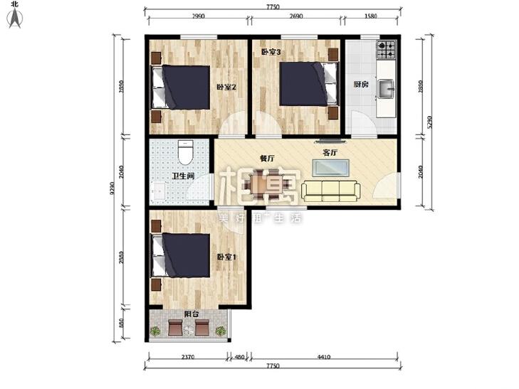 合租·康惠园二号院