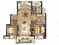 香悦四季3室2厅1卫户型图