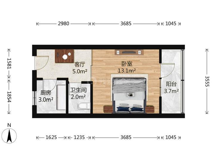 整租·北蜂窝路22号院