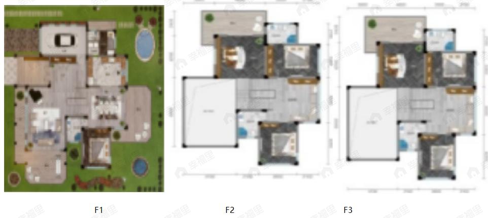 F天下4室2厅4卫户型图