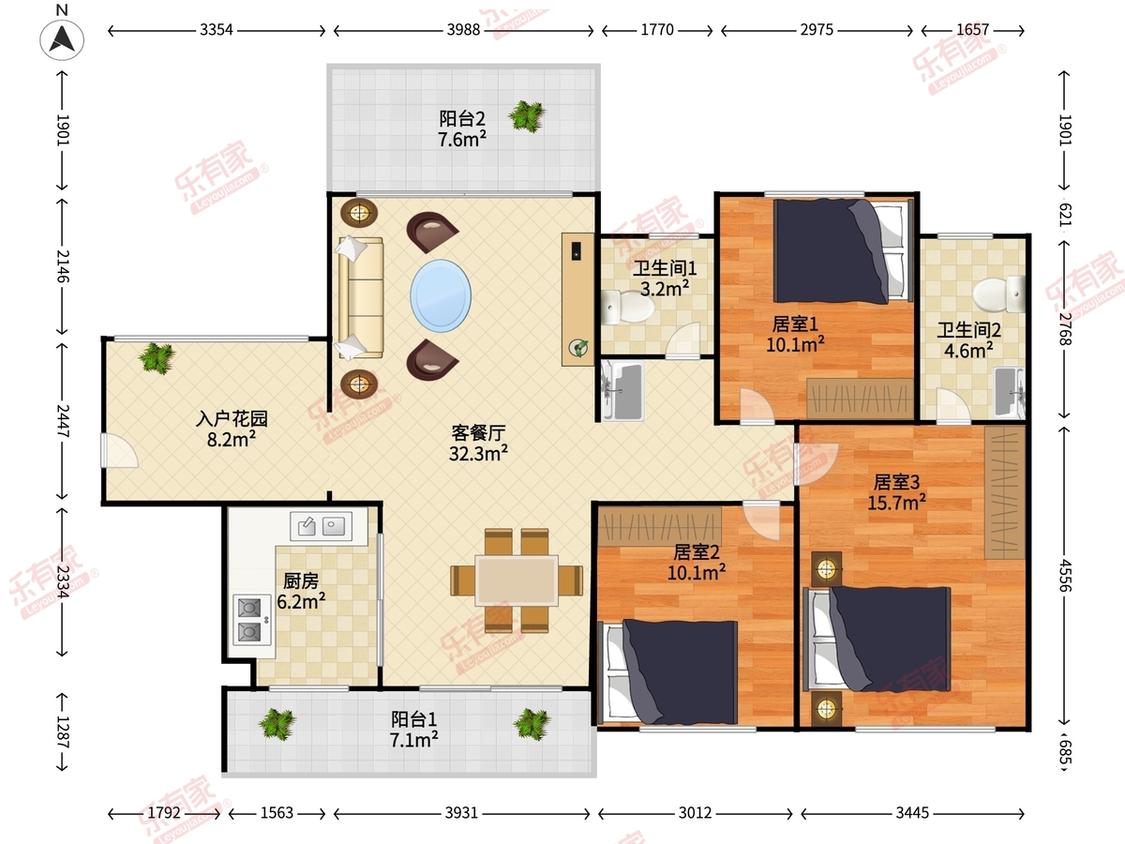 整租·广联博爵