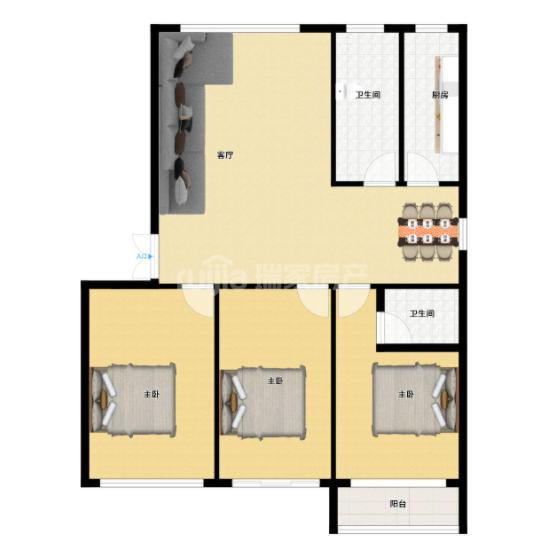 整租·平安丽景A区