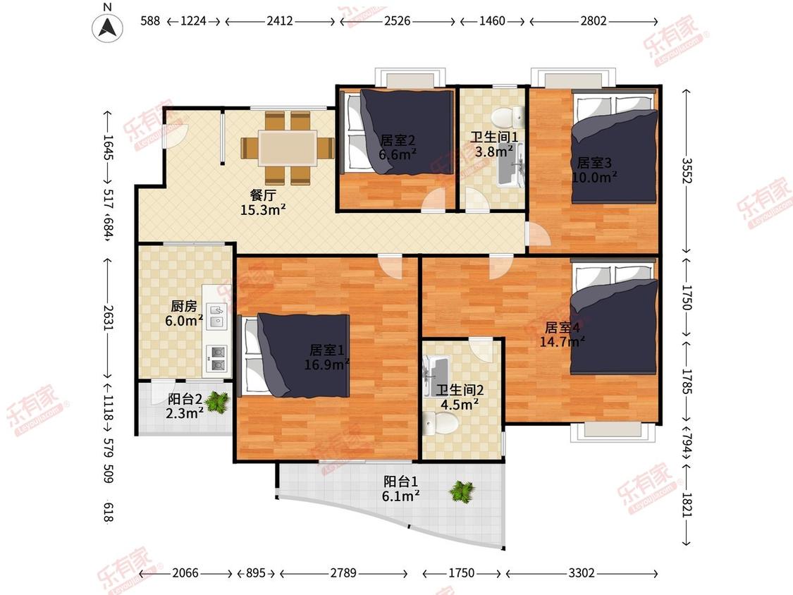 整租·信义假日名城(二期博雅园)