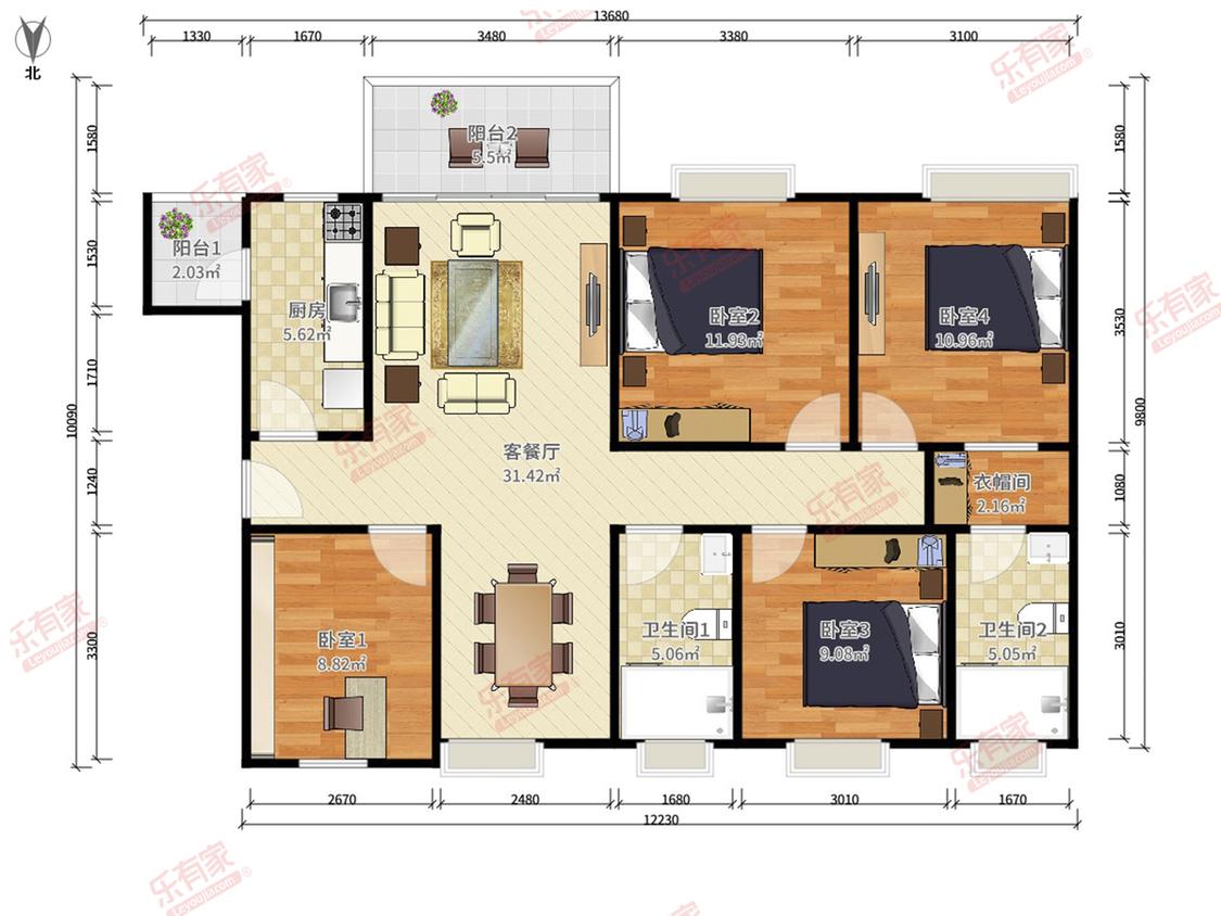 整租·保利中悦花园