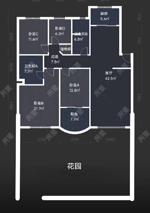 整租·江东花园(四季园)