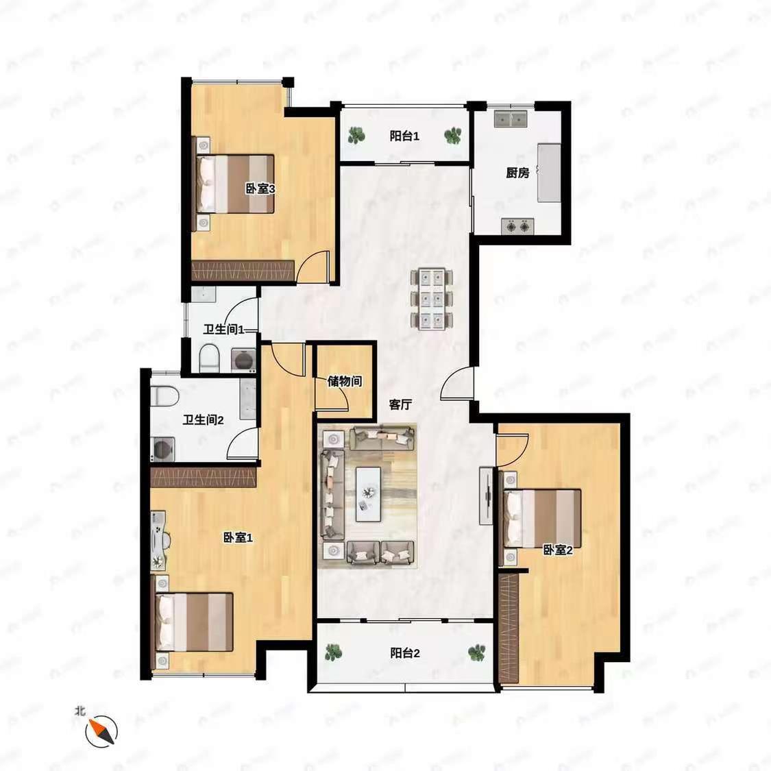 整租·中海铂悦府