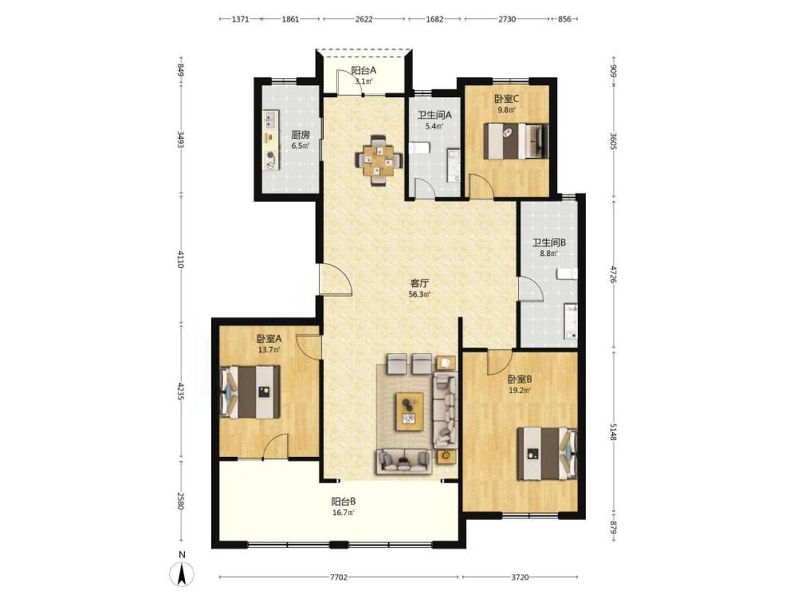 整租·保亿丽景山